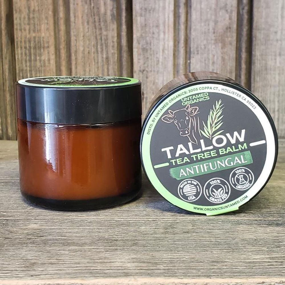 Untamed Organics Tallow Tea Tree Balm Antifungal