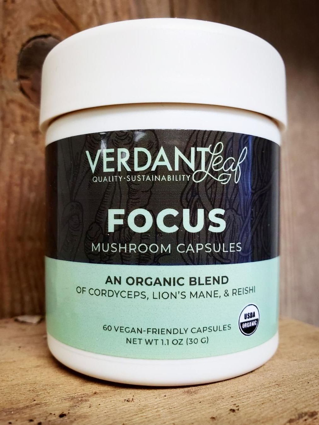 Nutritional Mushrooms Bland:  Focus