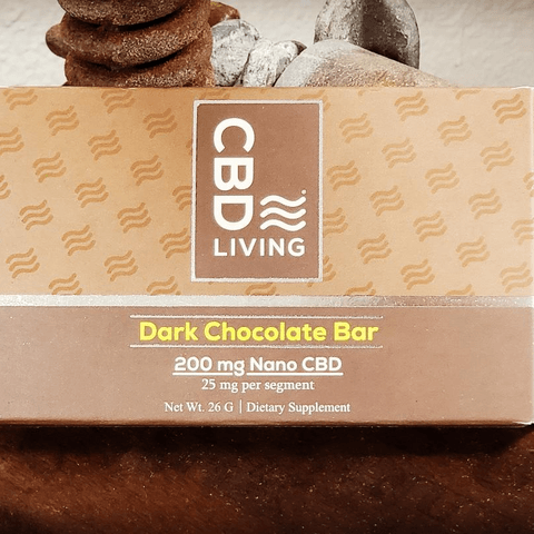 CBD Living Chocolate Bar at Rustic Oils