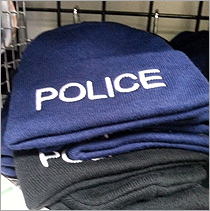 Police hats