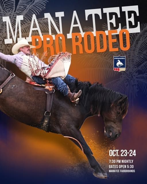 Manatee Pro Rodeo poster