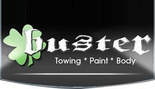 Buster Towing, Paint and Body logo