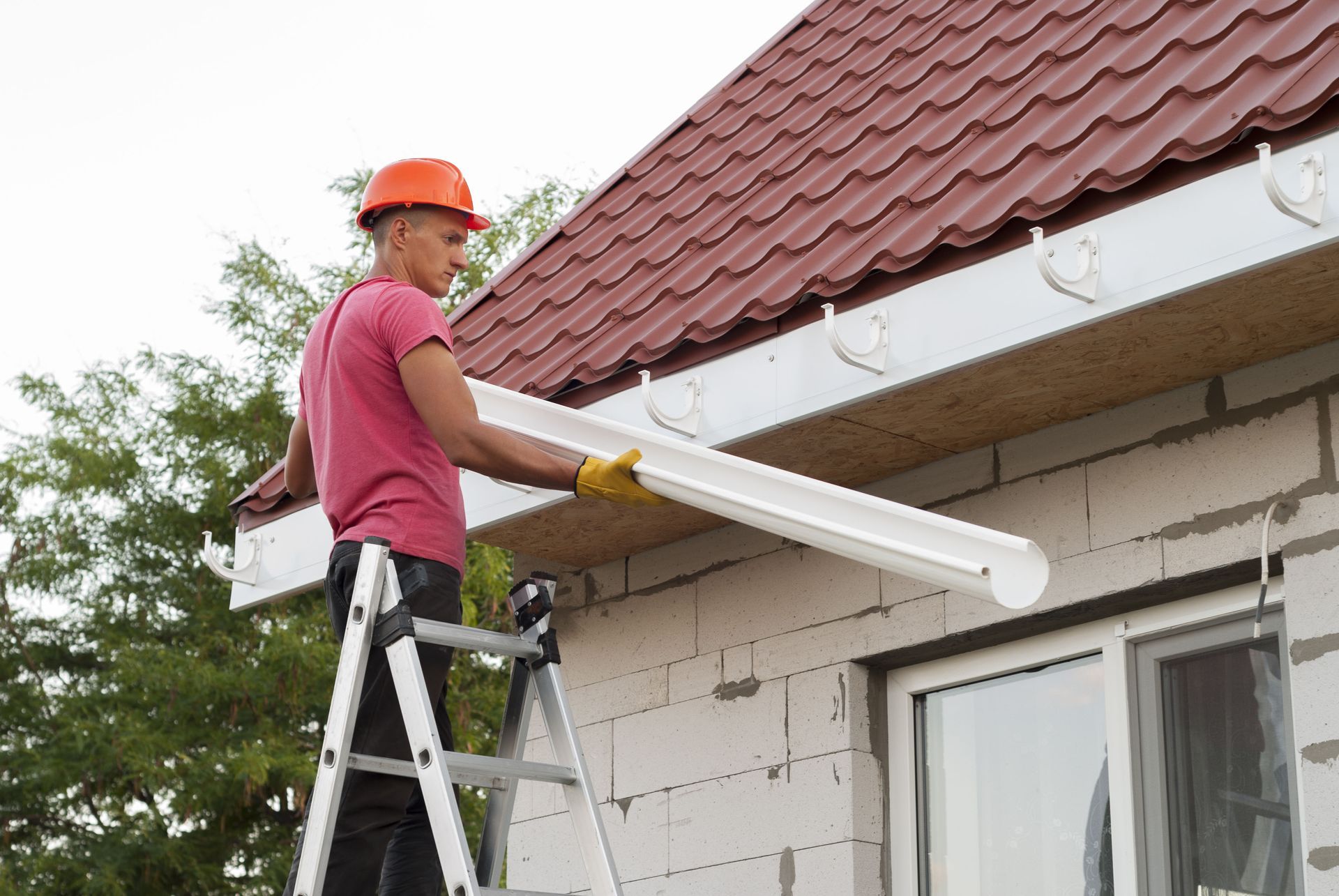rain gutters