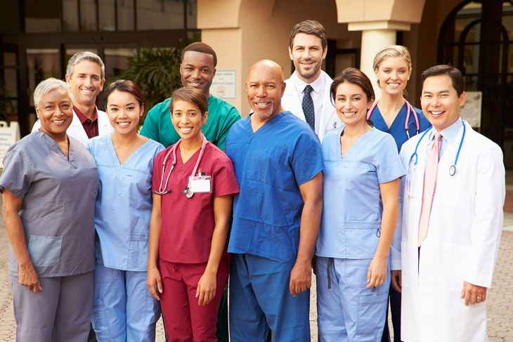 Racial medical workers