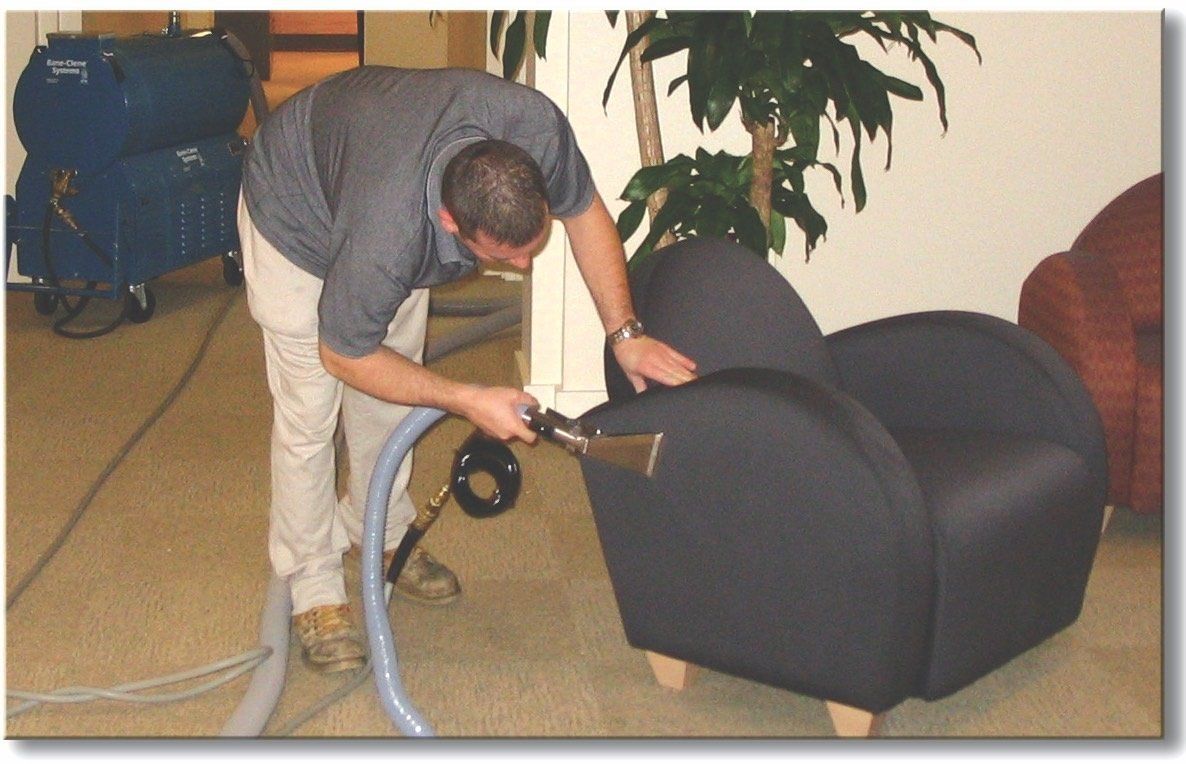 Commercial upholstery cleaning