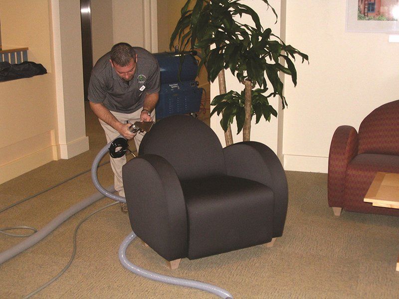 Commercial upholstery cleaning
