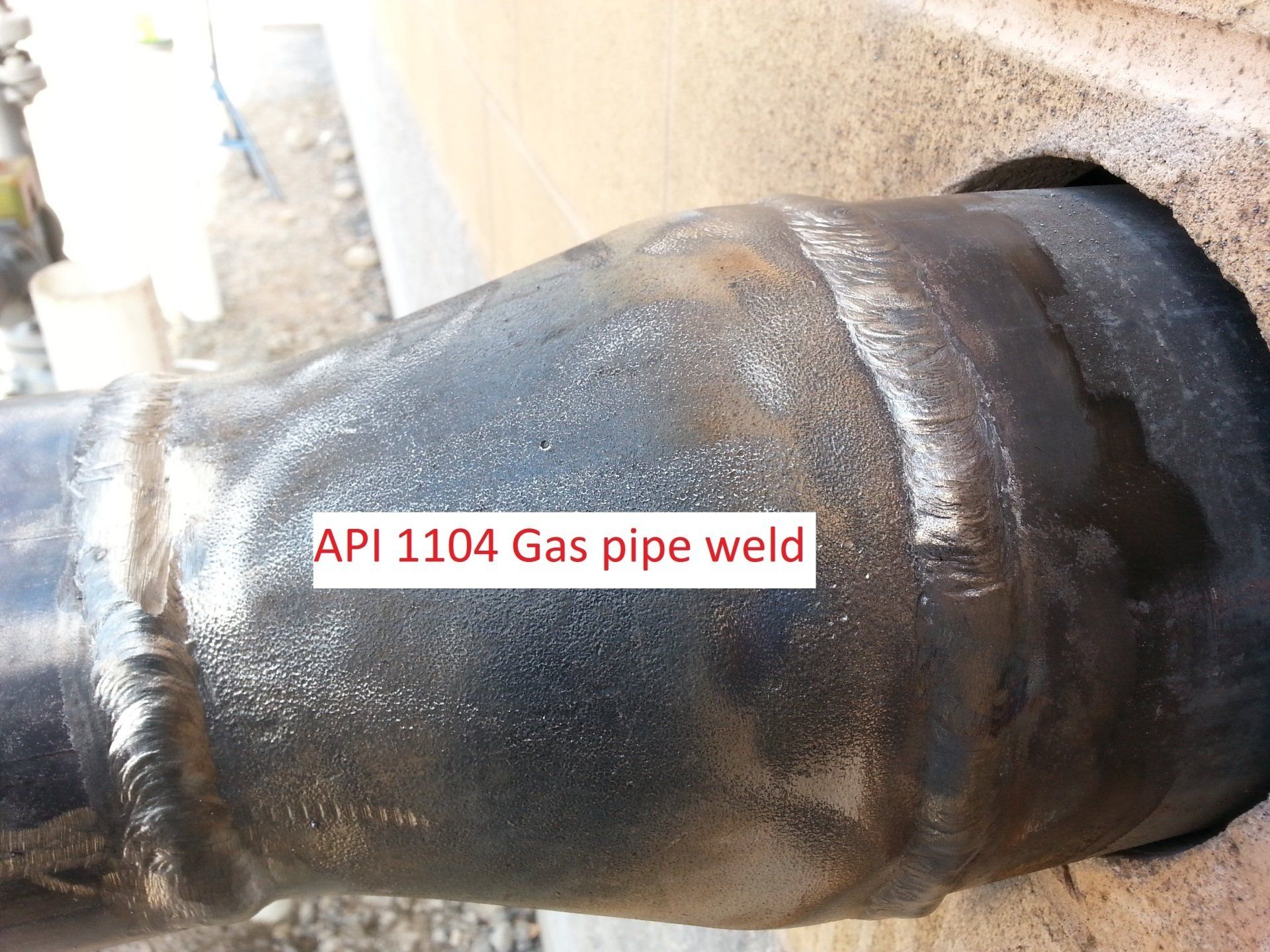 Gas Pipe Weld