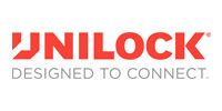Unilock logo in red and gray.  Text reads 
