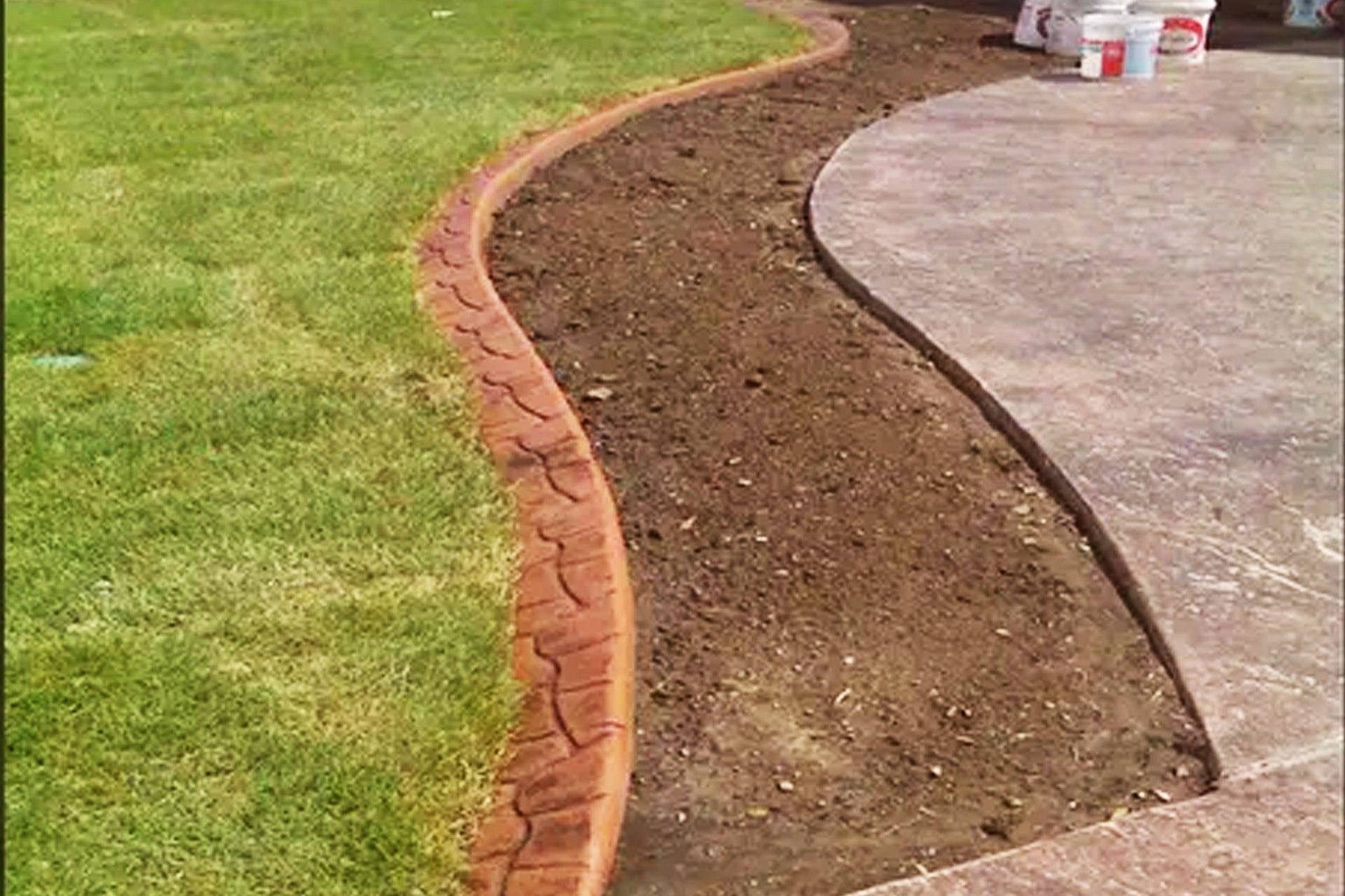 Concrete Curbing Stamping