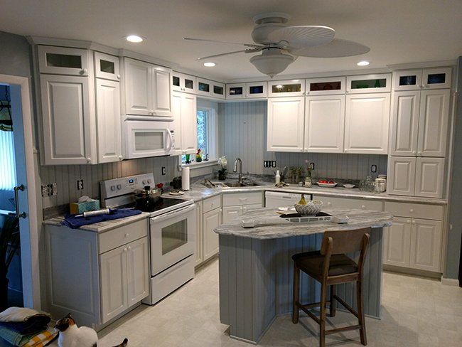 Kitchen cabinets