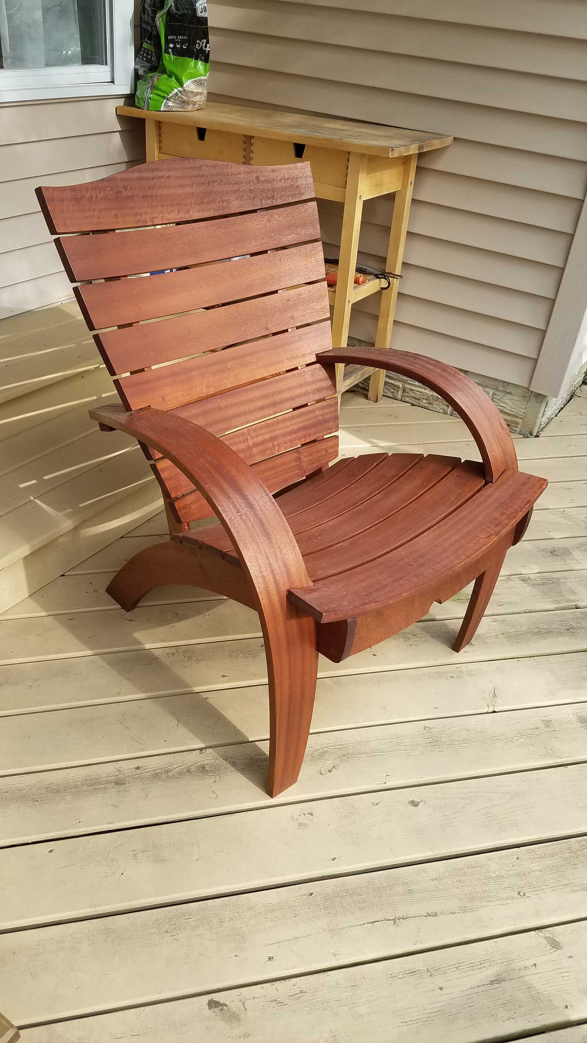 hardwood chair