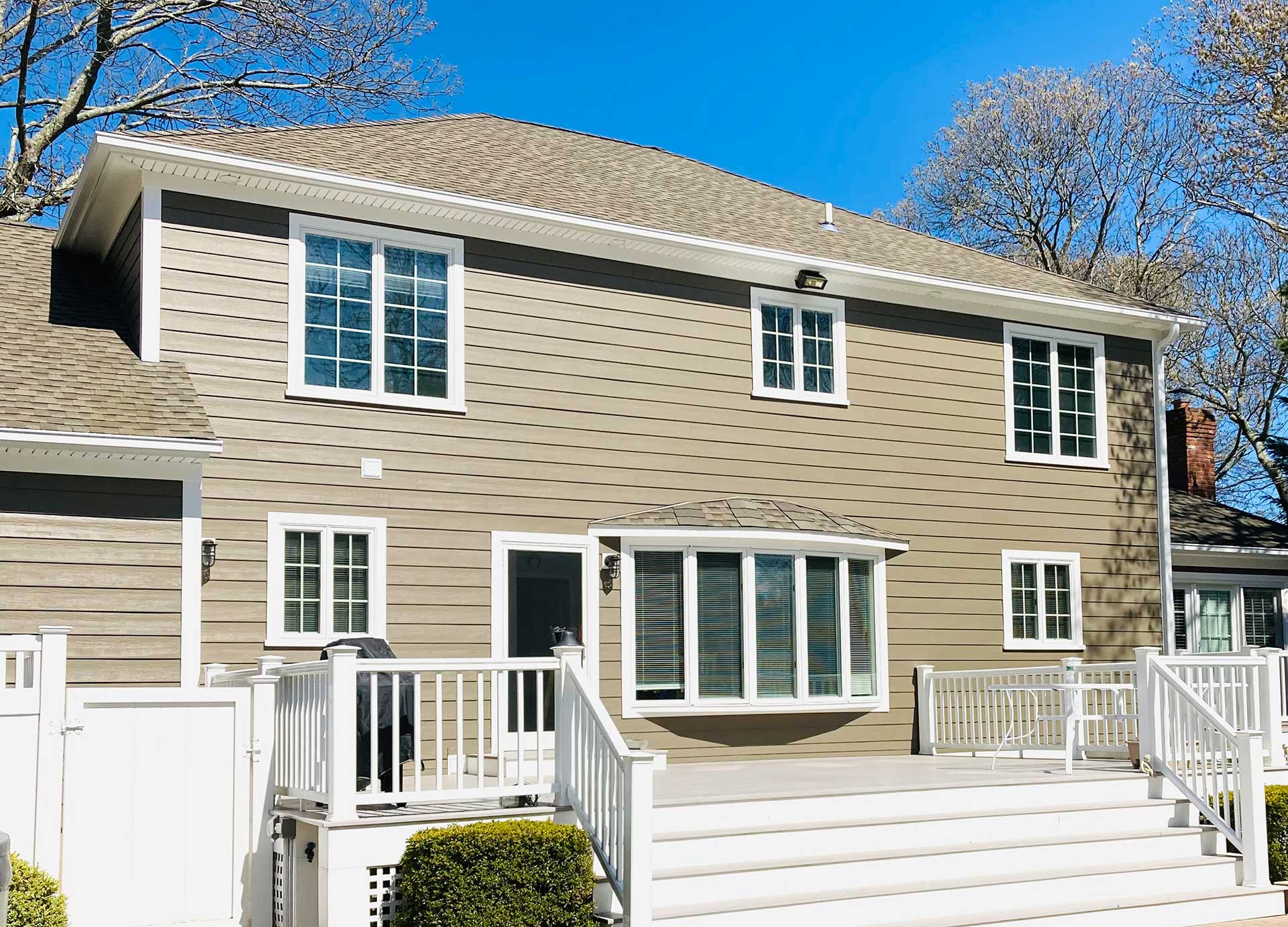 Hardie board siding