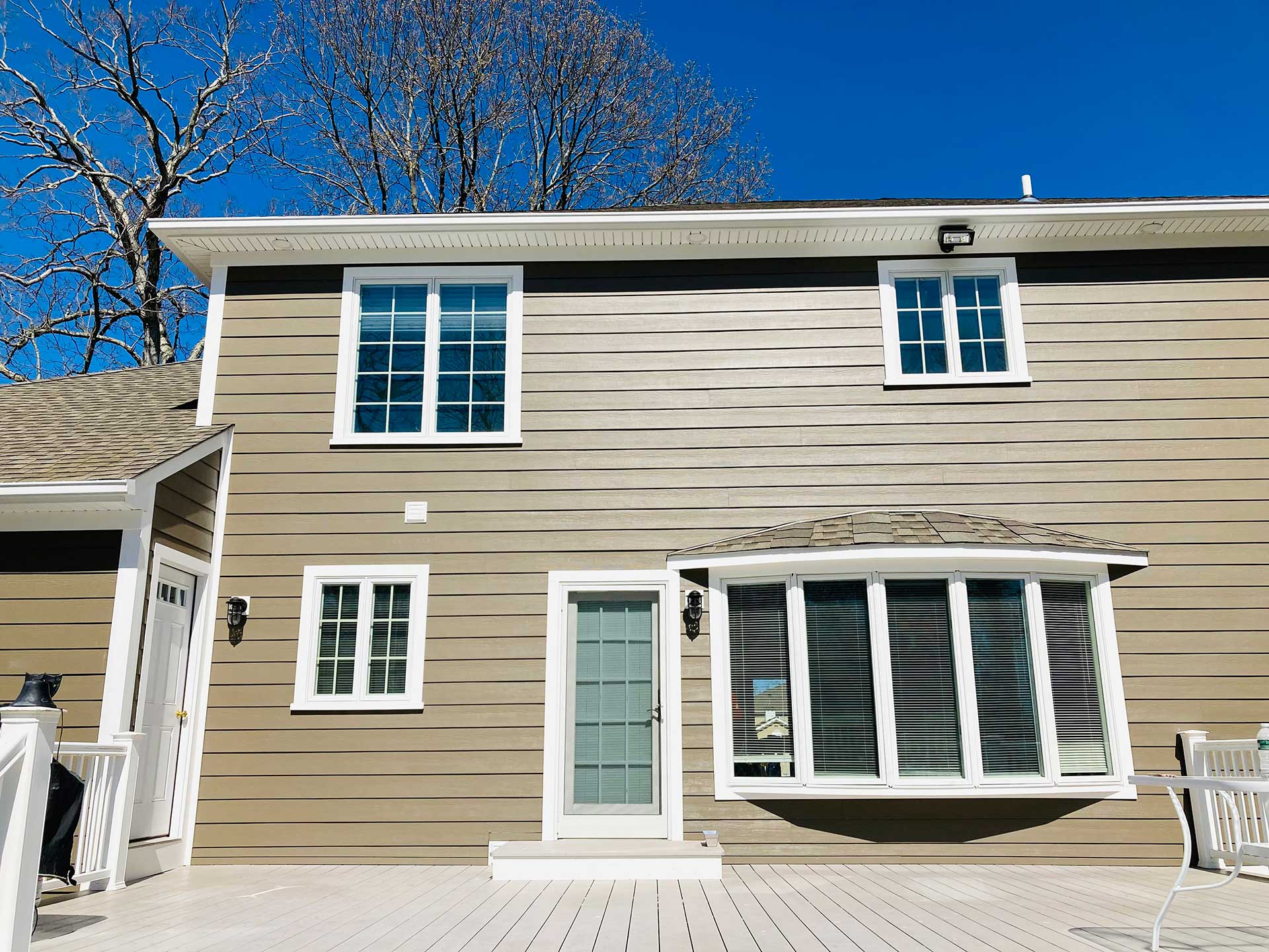 Hardie board siding