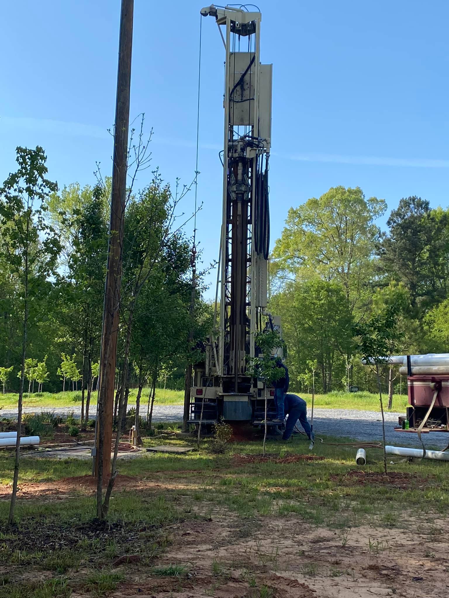 Water drilling