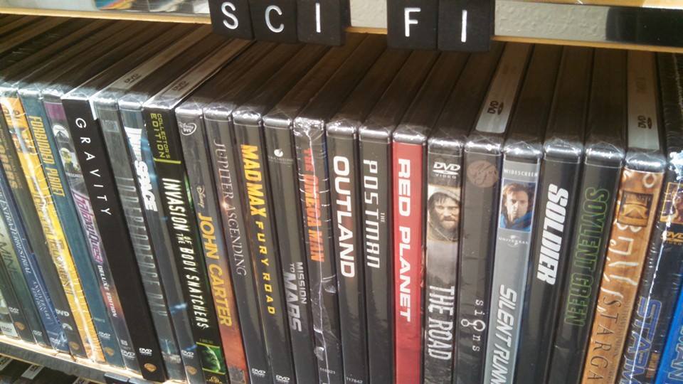 DVD & Blu-Ray library