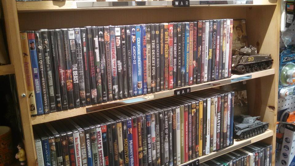 DVD & Blu-Ray library