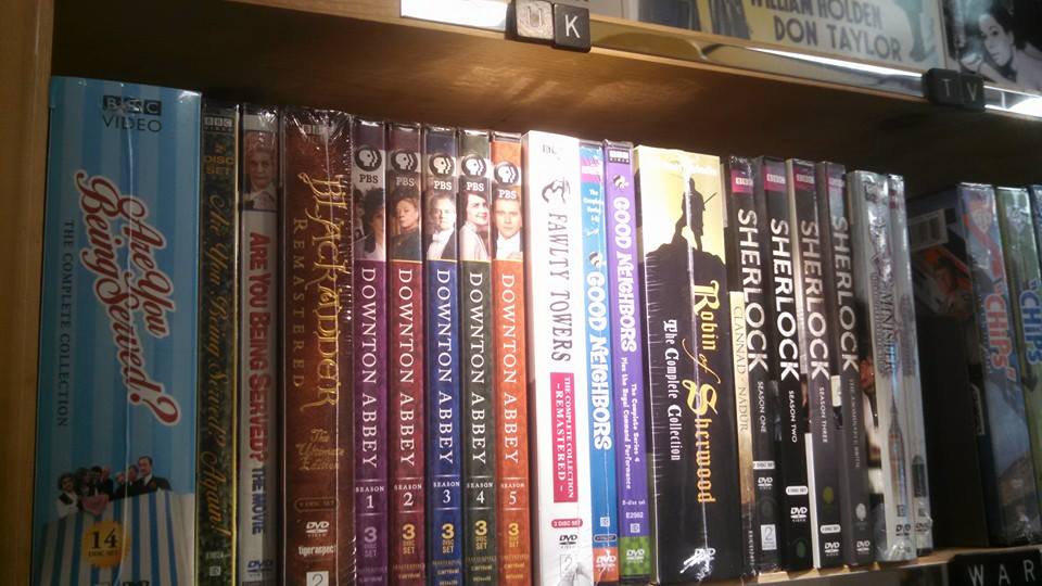 DVD & Blu-Ray library