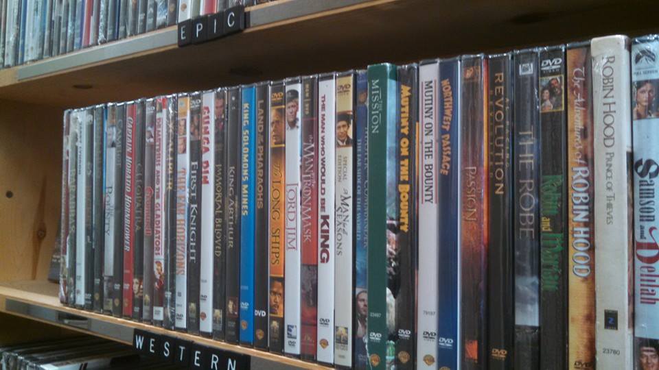 DVD & Blu-Ray library