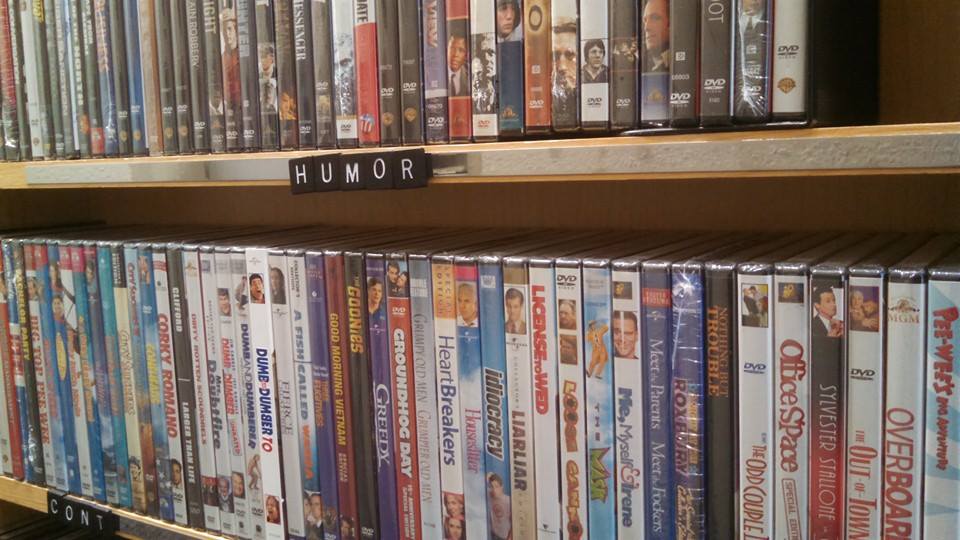 DVD & Blu-Ray library