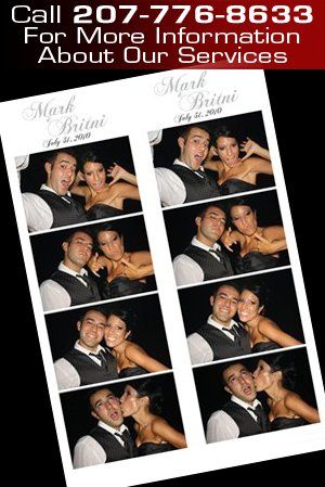 Photo Booth Rental Packages - Portland, ME - Portland Photo Booth Company - Digital Photo Strips - Call 207-776-8633 For More Information About Our Services