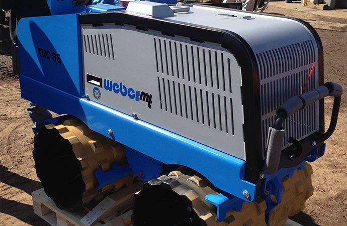 trench roller