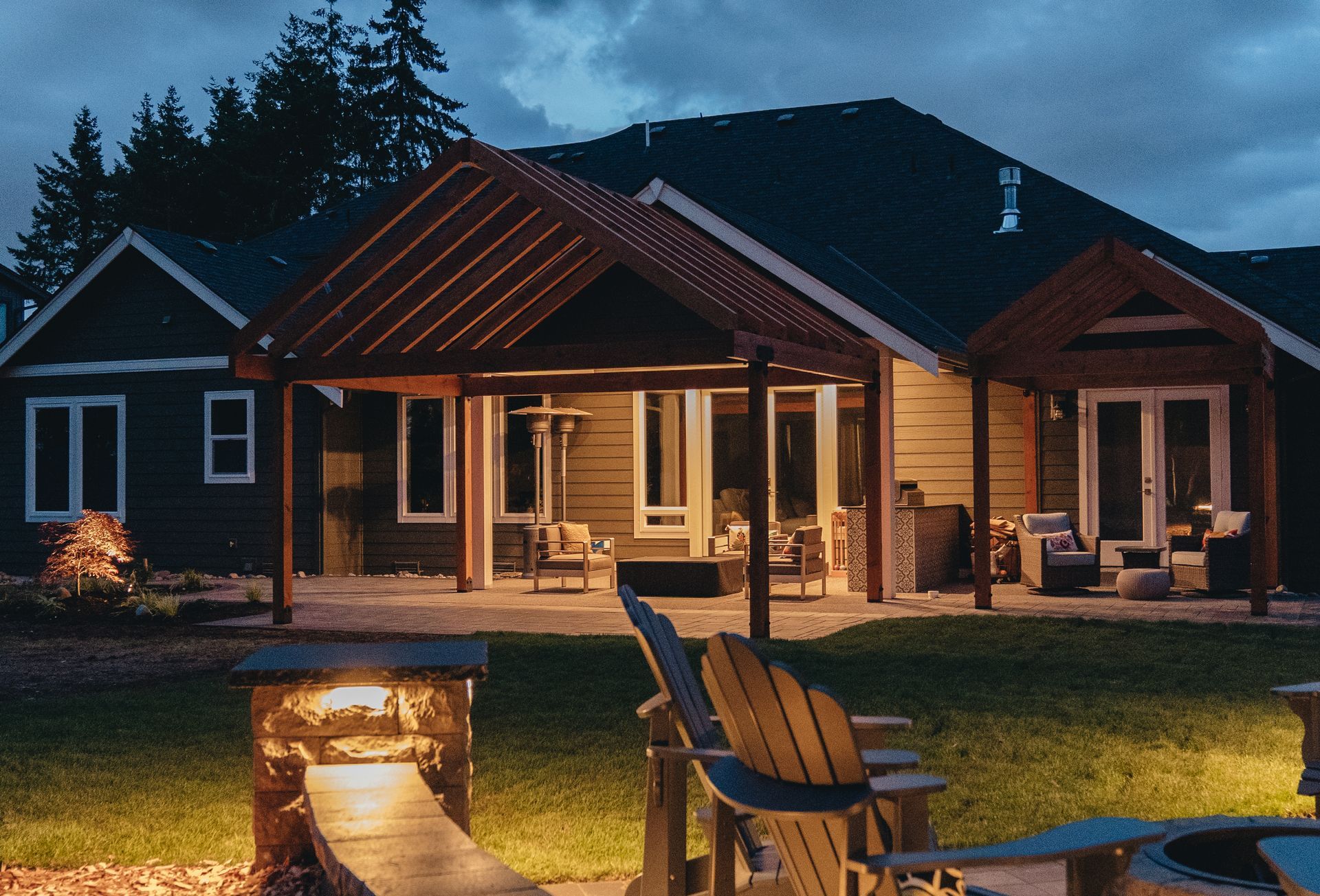 A gorgeous outdoor design of the Adam project