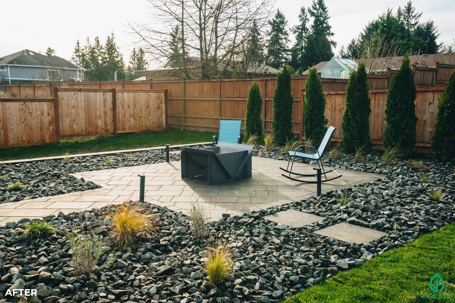 A good-looking after image of the Lewis project