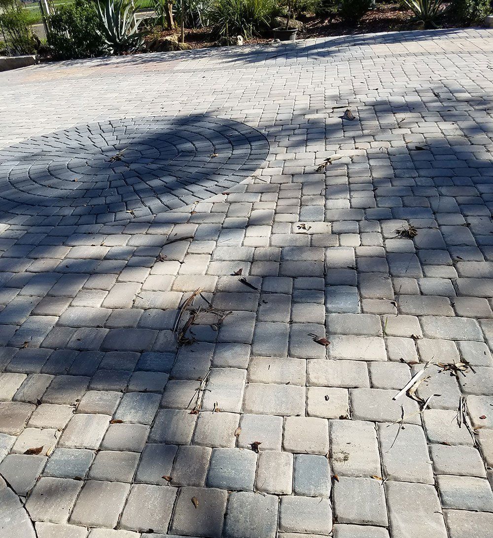 Patio installation