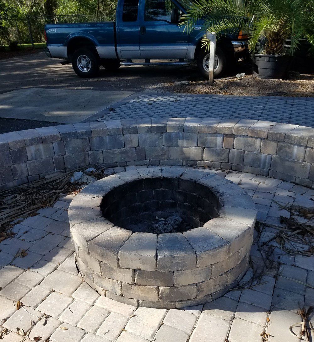 Patio installation