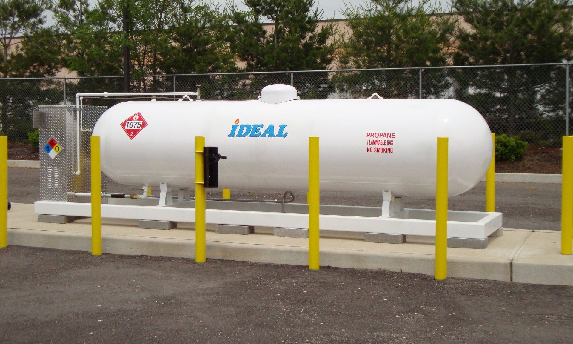 Ideal Bottle Gas truck