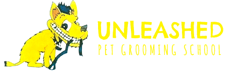 Unleashed Pet Grooming School logo