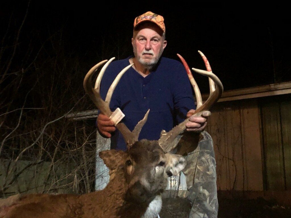harvested deer
