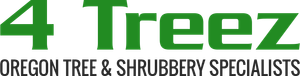 4 Treez Oregon Tree & Shrubbery Specialists - Logo