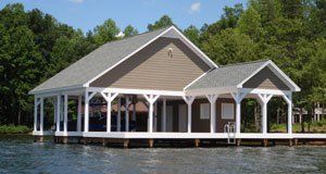 Lake Anna boathouse