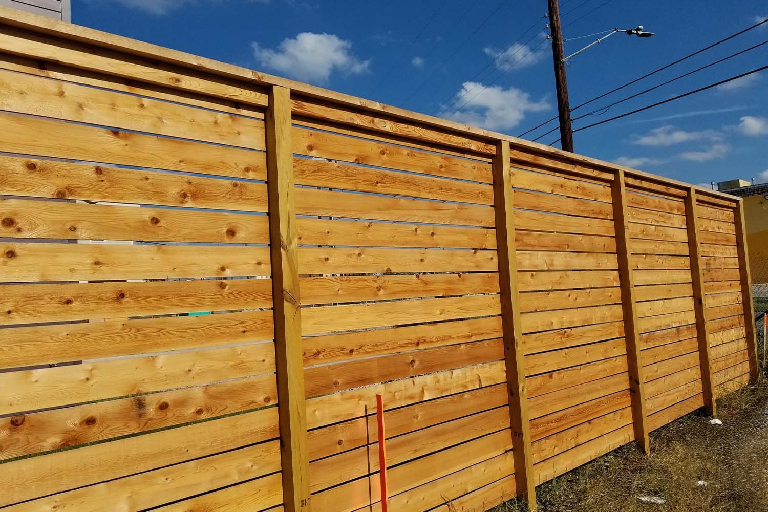 Wood Fence