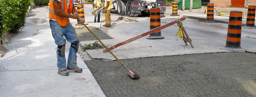 Upgrading pavement in residential neighborhood