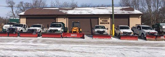 snow plow vehicles