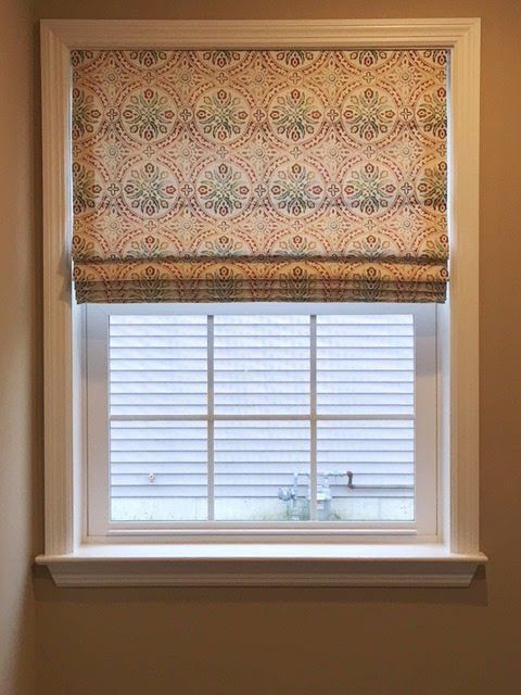 Roman shades