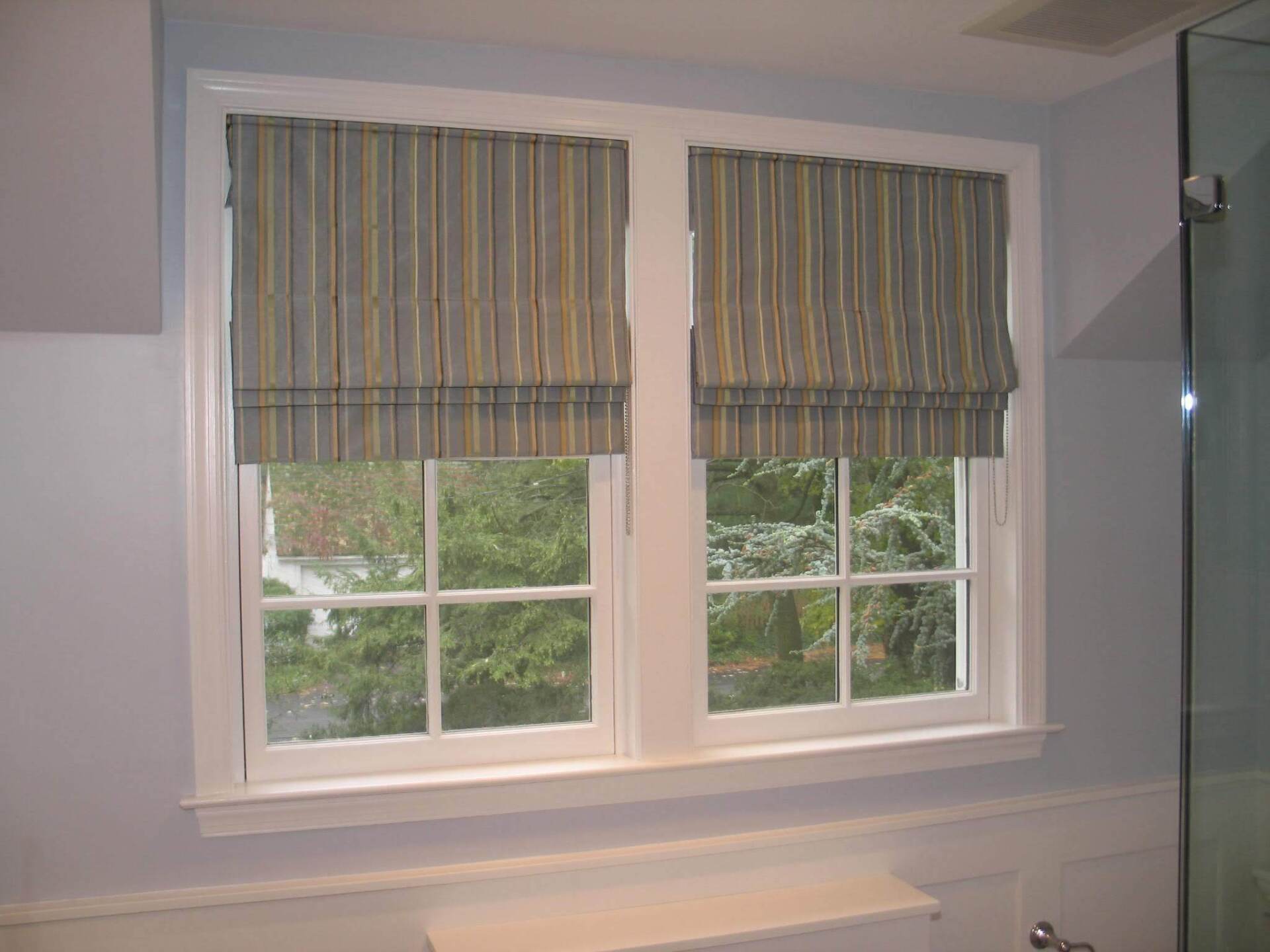 Roman shades