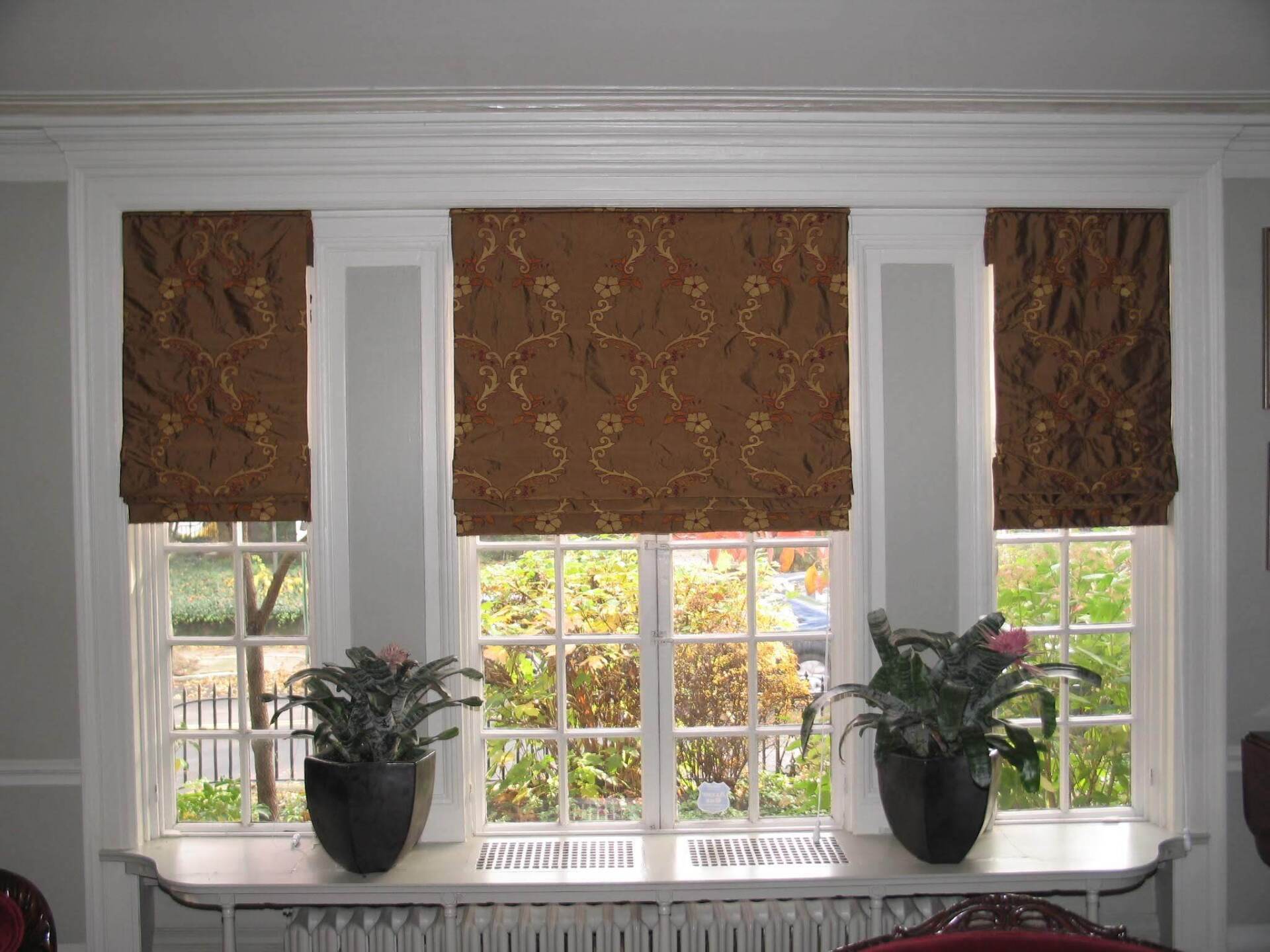 Roman shades