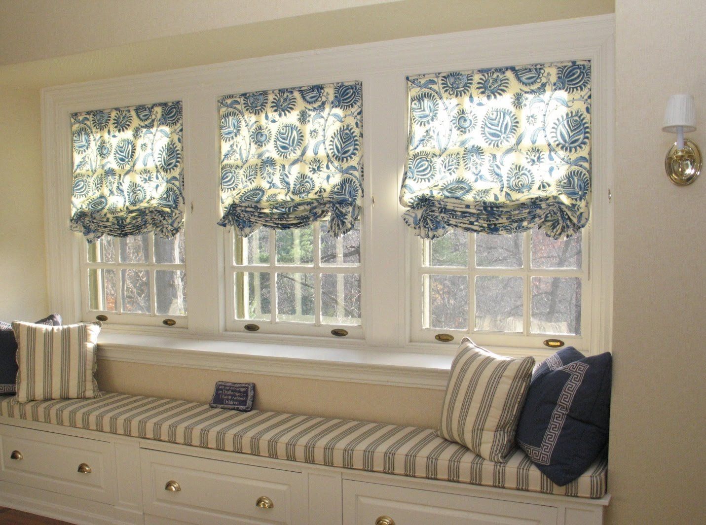 Roman shades