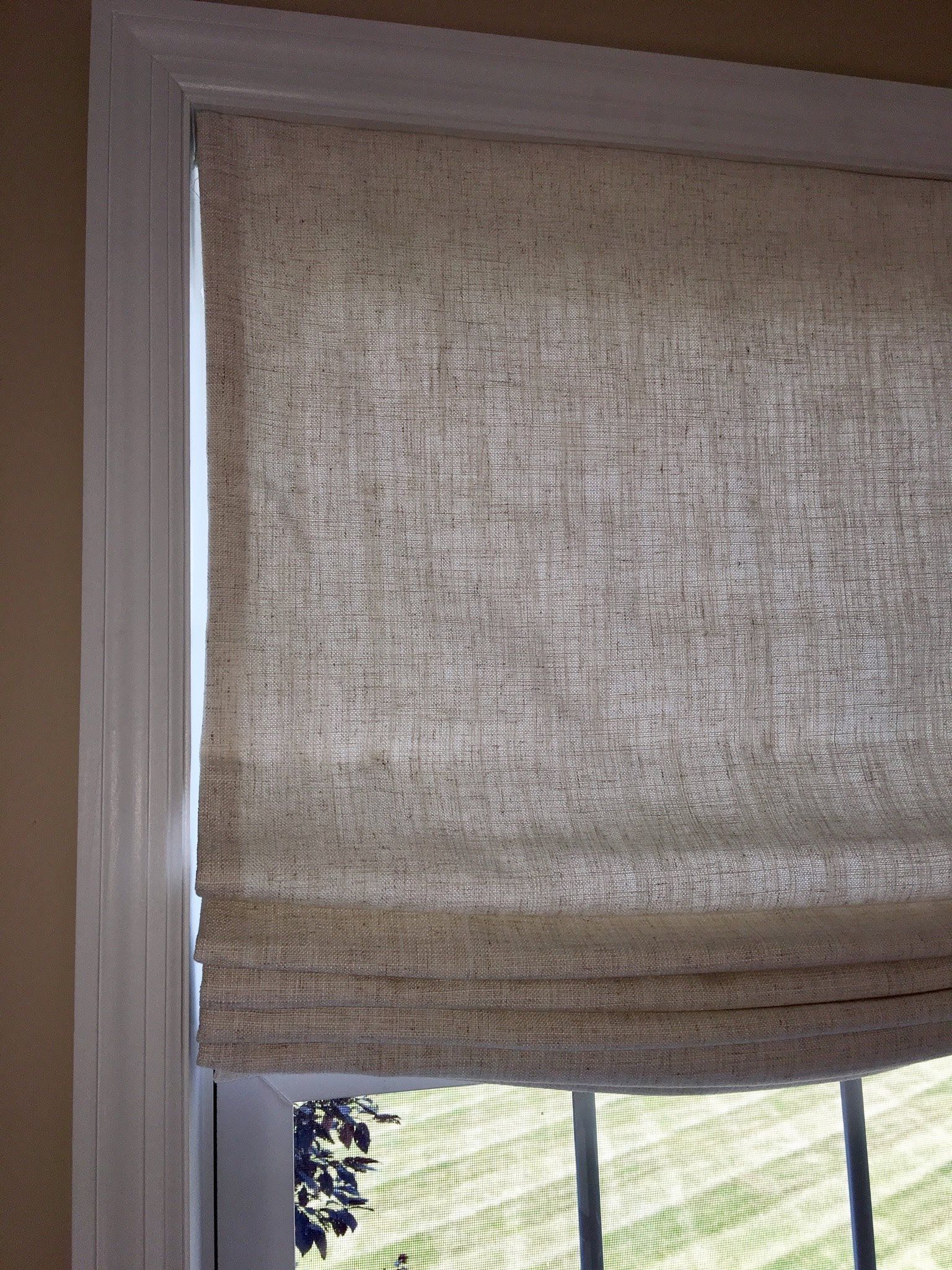 Roman shades