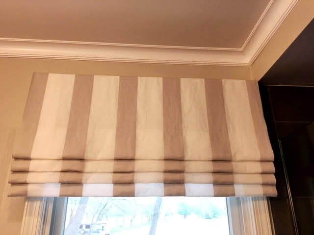 Roman shades