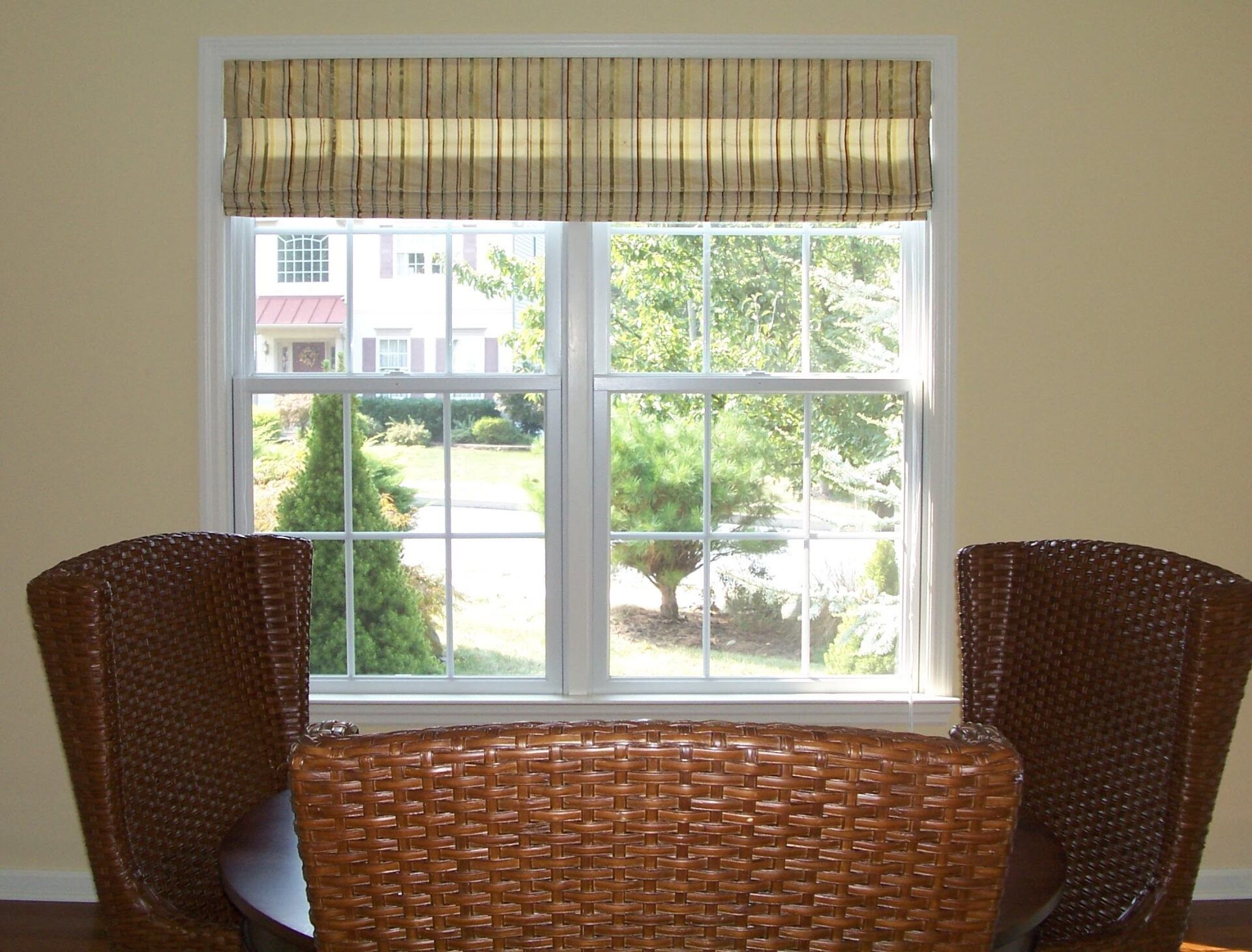 Roman shades