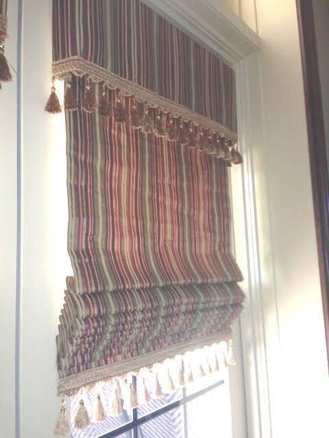 Roman shades