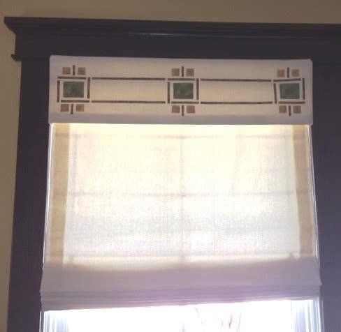 Roman shades