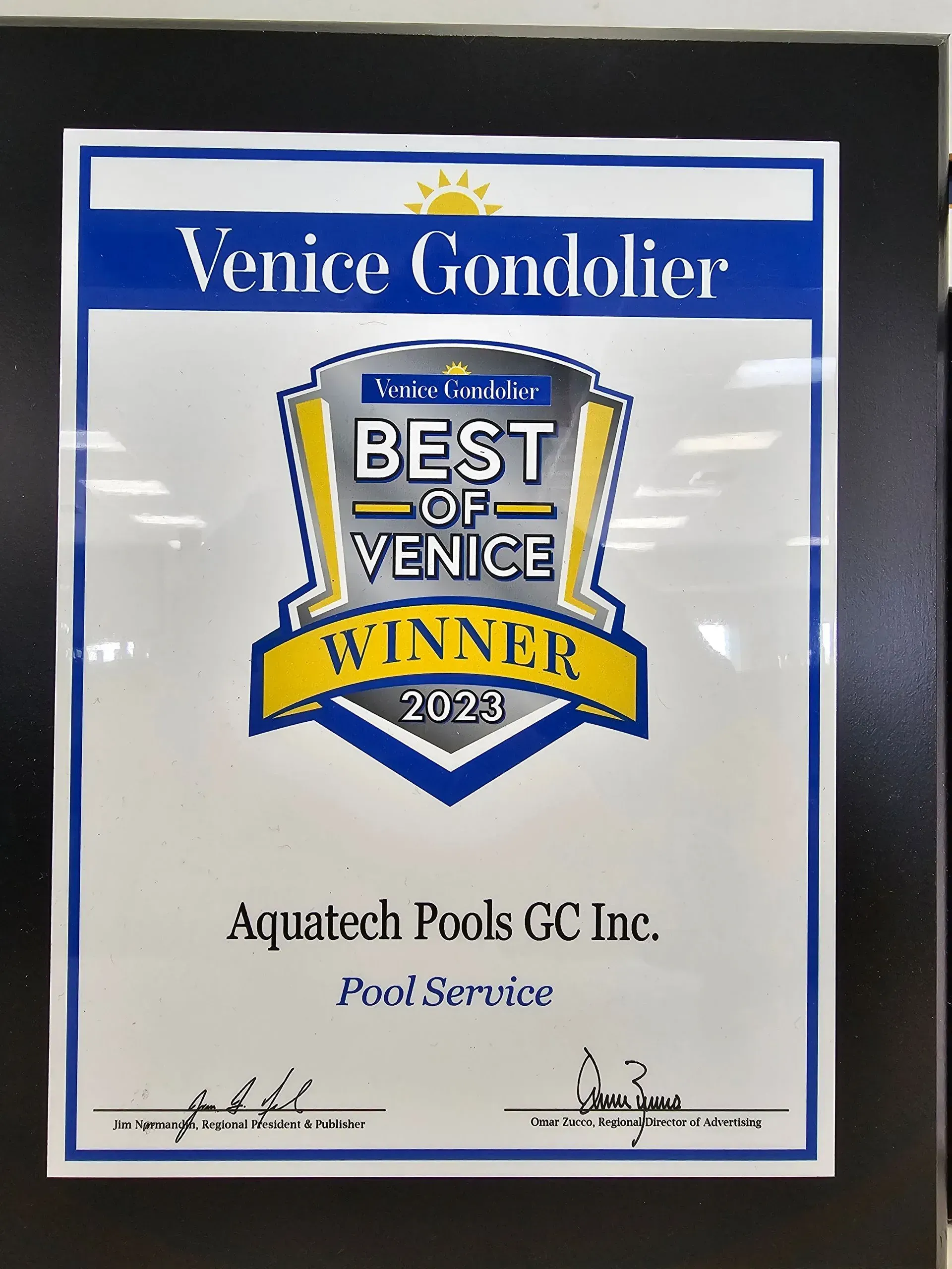 Aquatech Pools GC Inc.