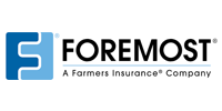 Foremost logo with a blue
