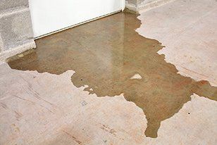 Floor leak