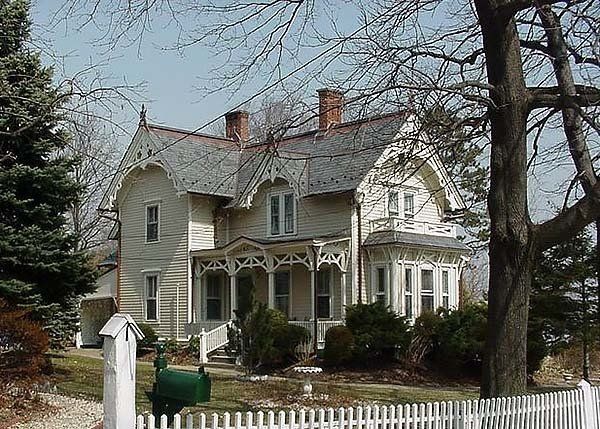 Victorian house on City Island